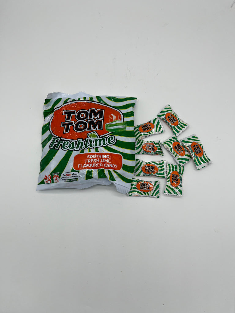 Tom Tom Candy 1 Packet 40pieces (Lime Flavor) OsiAfrik
