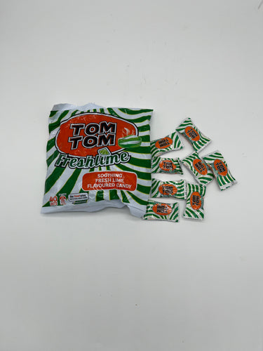 Tom Tom Candy 1 Packet 40pieces (Lime Flavor)
