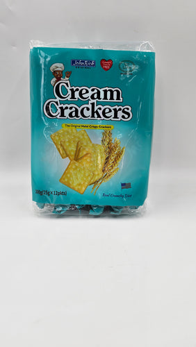 JohnRich Original Cream Crackers – (12 Packs)