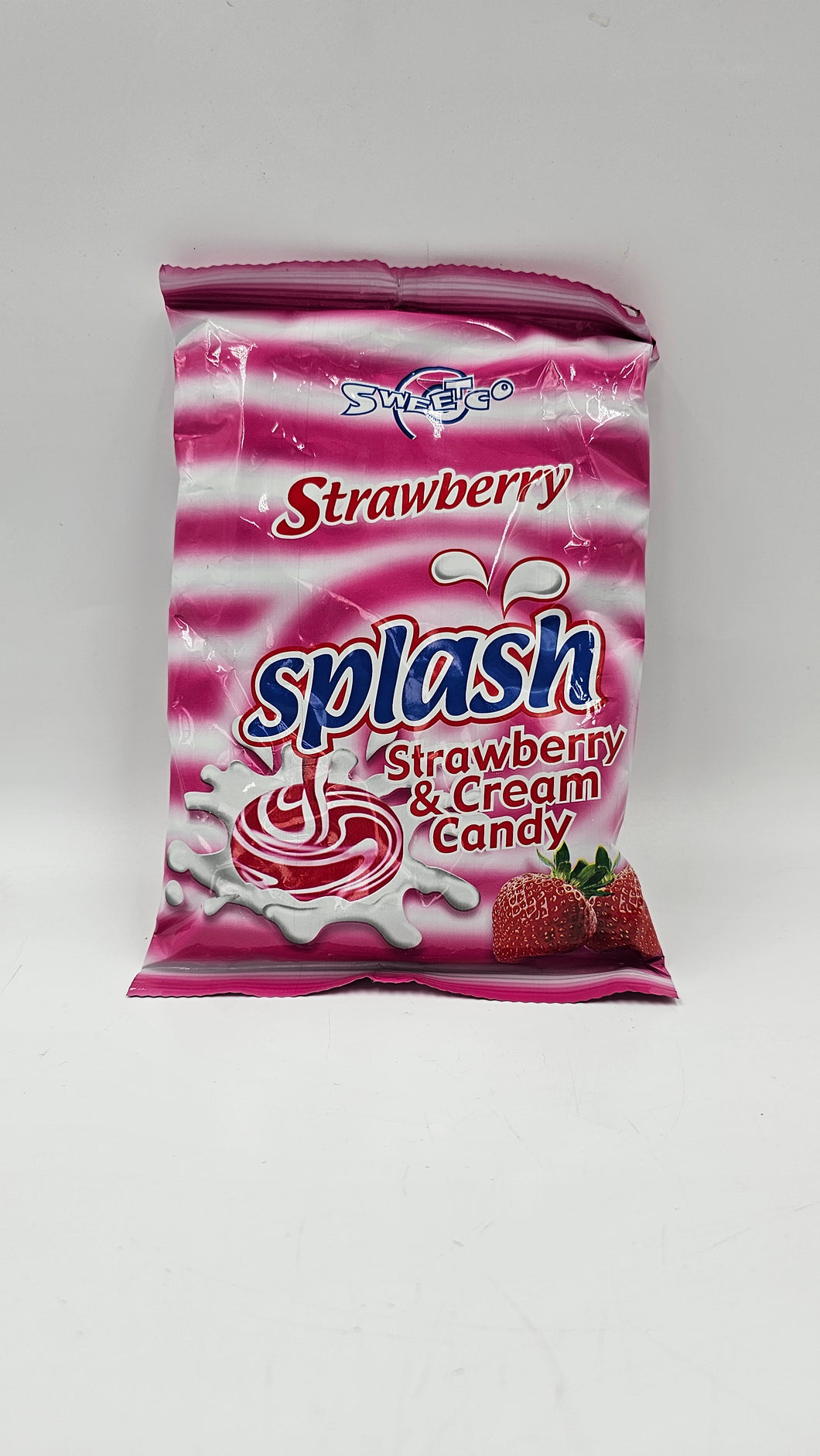 Sweetco Splash Strawberry & Cream Candy