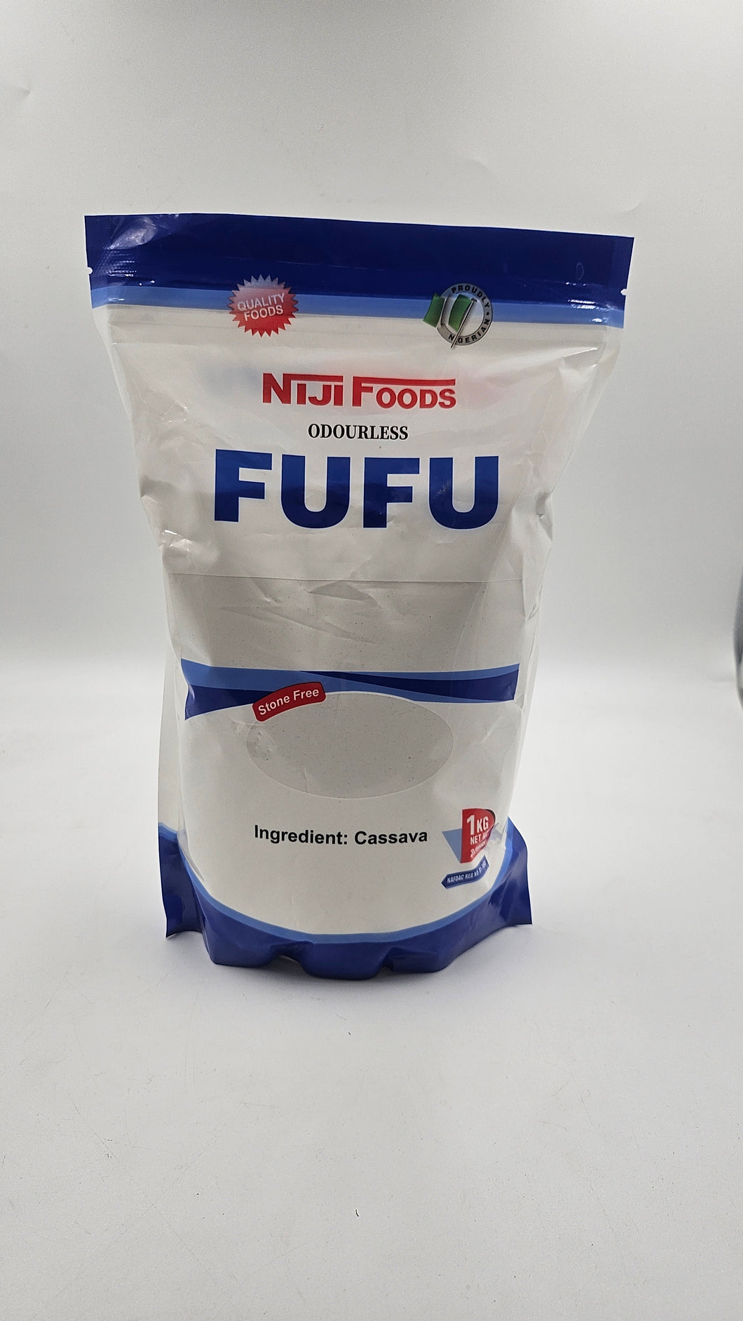 Niji Foods Odourless Lafun Fufu (Cassava Flour) - 1kg