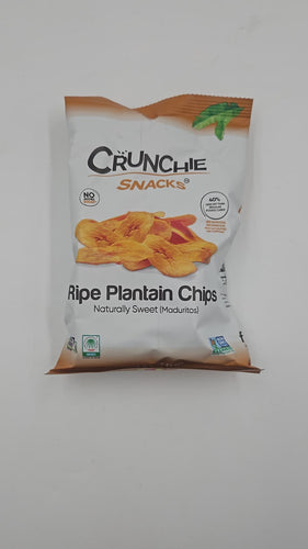 Crunchie Ripe Plantain Chips - Naturally sweet 71g