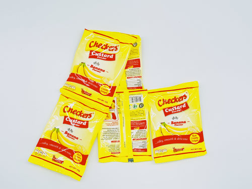 Checkers Custard Banana Flavor - 5 packets