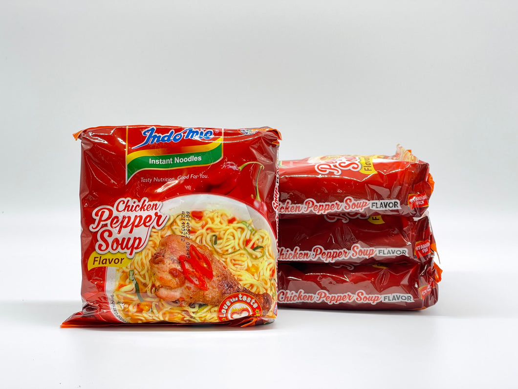 Indomie Noodles Chicken Pepper Soup Flavor - 4 Packs